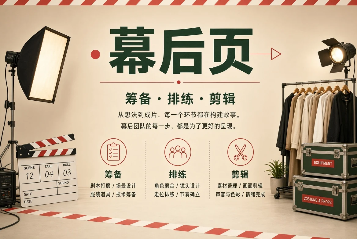 幕后记录主题画面